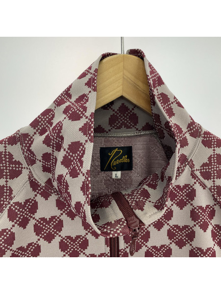 Needles Track Jacket Poly Jq HEART トラックジャケット L PU269