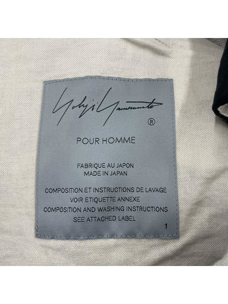 Yohji Yamamoto POUR HOMMELOOK19 POUR HOMME 21AWVELVETEEN