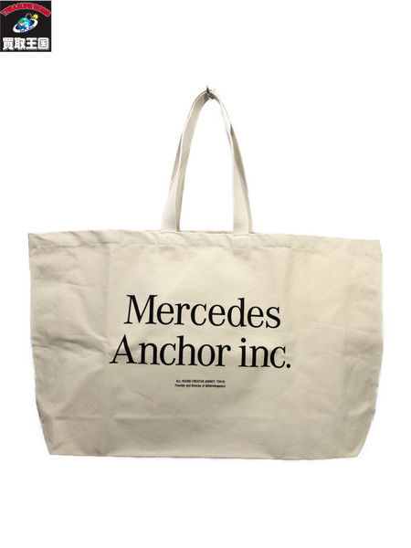 Mercedes Anchor inc./TOTE BAG XL/キャンバス/アンカーインク/メンズ/バッグ/鞄/トートバッグ