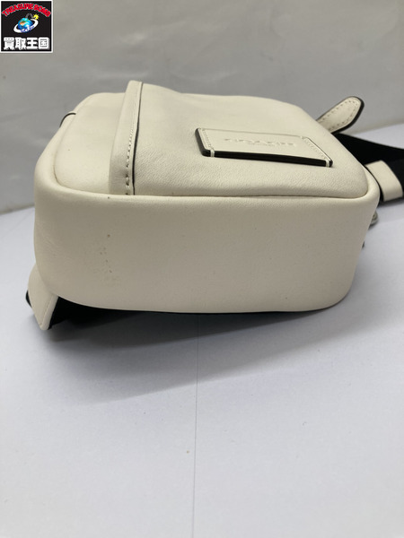 COACH EDGE L PACK SMALL/クロスボディバッグ/ホワイト [値下]