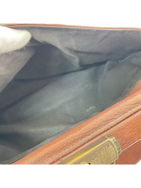 CHRISTIAN PEAU ショルダーバッグ レザーバッグ brn