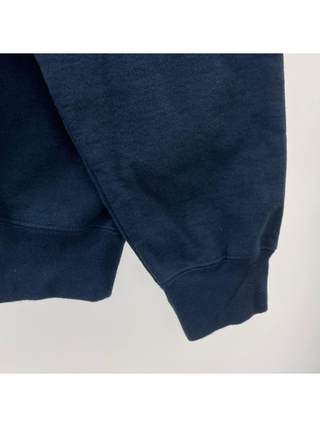 Supreme パーカー 24AW Micro Logo (L) 紺[値下]