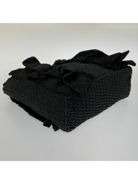 TO BE CHIC トートバッグ W5113-512-09 フリル カゴバッグ