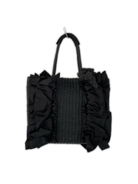 TO BE CHIC トートバッグ W5113-512-09 フリル カゴバッグ