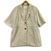 AMERI ジャケット LIGHT HALF SLEEVE SHIRT JACKET