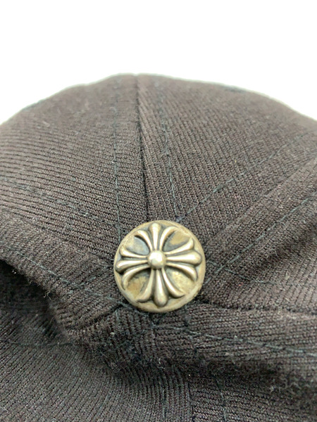 CHROME HEARTS クロムハーツ CH ウールトラッカーキャップ 7 3/8 BLK[値下]