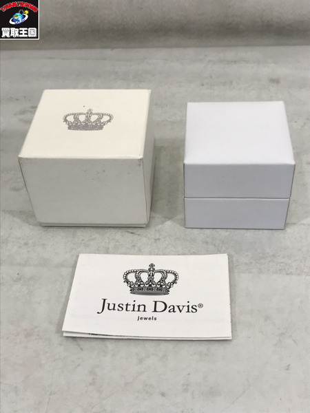 JUSTIN DAVIS/QUEEN K RING/925刻印