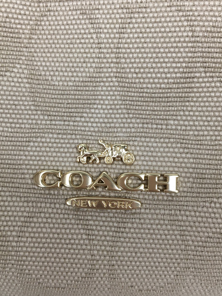 COACH　ショルダーバッグ ハドリー ミニ クロスボディ バッグ・シグネチャー キャンバス