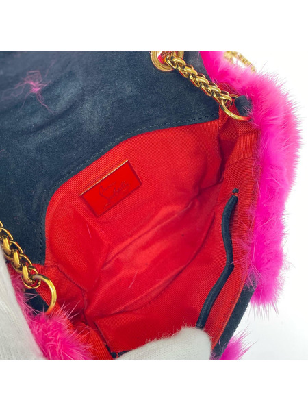 ソノ他バッグ C.LOUBOUTIN スウィートチャリティ ミンク