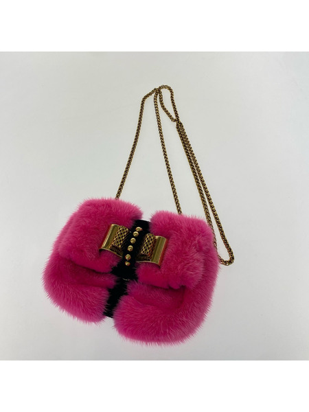 ソノ他バッグ C.LOUBOUTIN スウィートチャリティ ミンク