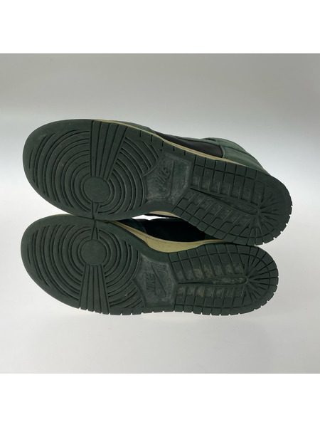 NIKE スニーカー Dunk High Retro PRM 26.5cm GRN