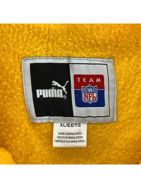 PUMA ジャケット 00s NFL グリーン ベイ・パッカーズナイロンジャケット (XL)