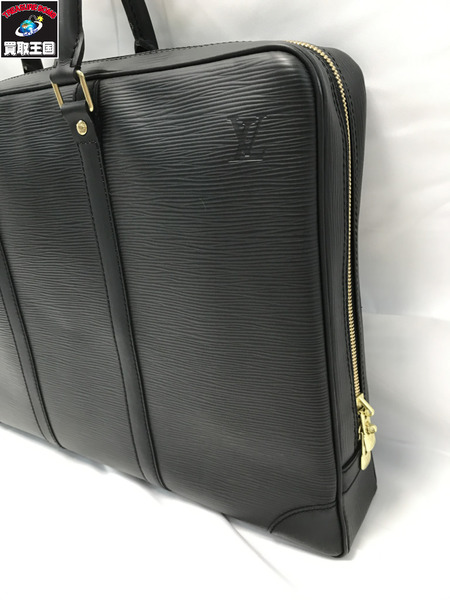 LOUIS VUITTON LV　エピ　ポルト　ドキュマン　ヴォワヤージュ　M40321 ルイヴィトン ハンドバック ブラック