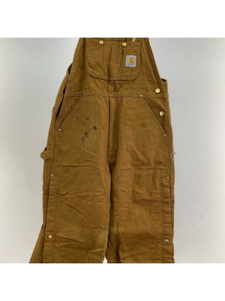 Carhartt オーバーオール・ツナギ ニカラグア製 36×30 ベージュ