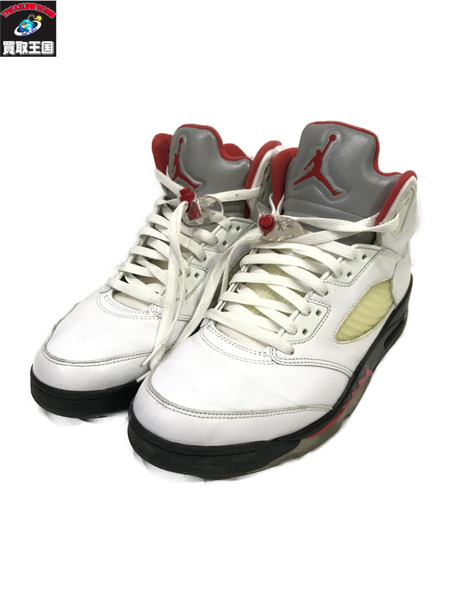 NIKE AIR JORDAN 5 RETRO true white DA1911-102/28.5cm/白/ホワイト
