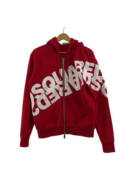 DSQUARED2 ジップ パーカー XS 美品 DSQUARED2 グレー パーカー XS