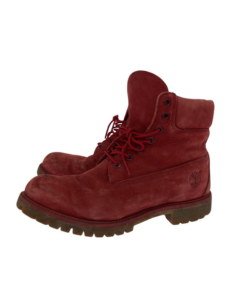 Timberland レッド スエード ハイカットブーツ SALE】Timberland ティンバーランド レッド スエード ブーツ