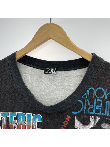 HYSTERIC GLAMOUR 半袖Tシャツ・カットソー マルチプリント オーバーサイズT(F)