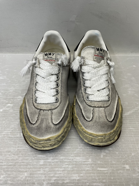 MIHARA YASUHIRO HERBIE 加工ロートップスニーカー 40 ホワイト A10FW706