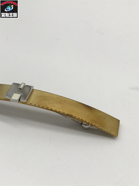 HERMES エルメス バレッタ アイリーンGM ゴールド