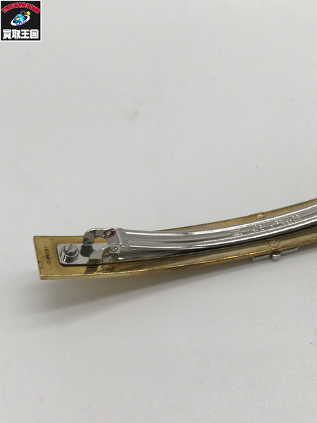 HERMES エルメス バレッタ アイリーンGM ゴールド