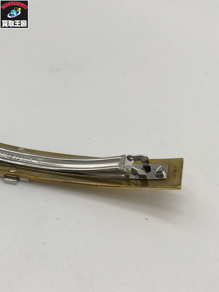 HERMES エルメス バレッタ アイリーンGM ゴールド