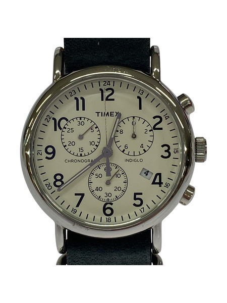TIMEX メンズ時計 TW2P62100 ウィークエンダー クロノグラフ クォーツ腕時計[値下]