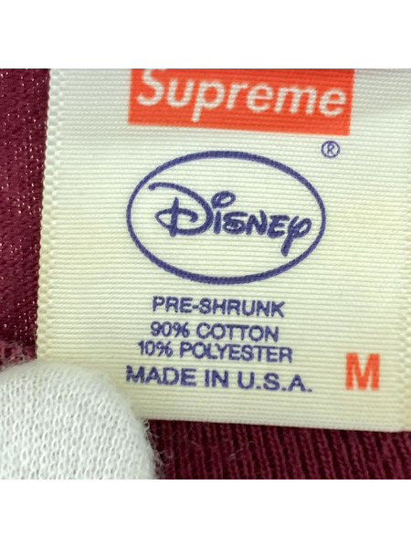 Supreme 長袖Tシャツ・カットソー 11AW/Snow White L/S Tee M バーガンディ