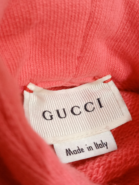 ラグ衣料その他 GUCCI ロゴパーカー PNK 