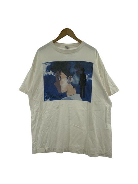 SAINT MICHAEL 半袖Tシャツ・カットソー ×EVANGELION 24ss (XL) 白