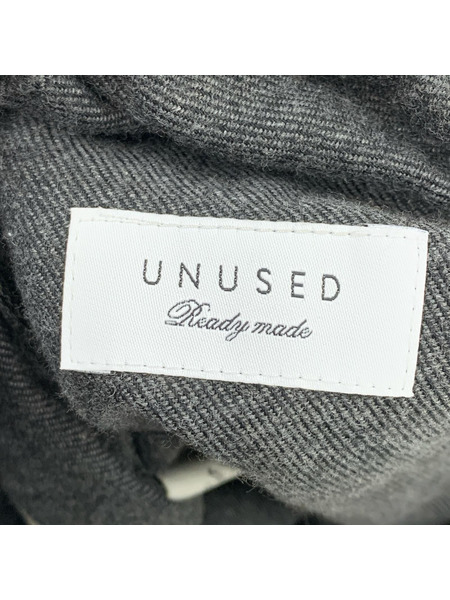 UNUSED Flannel pants UW1182-C003S3 チャコール (3) タグ付キ
