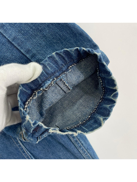 OLD・VINTAGE オーバーオール・ツナギ 60s U.S.Navy SERVAL ジップ 青