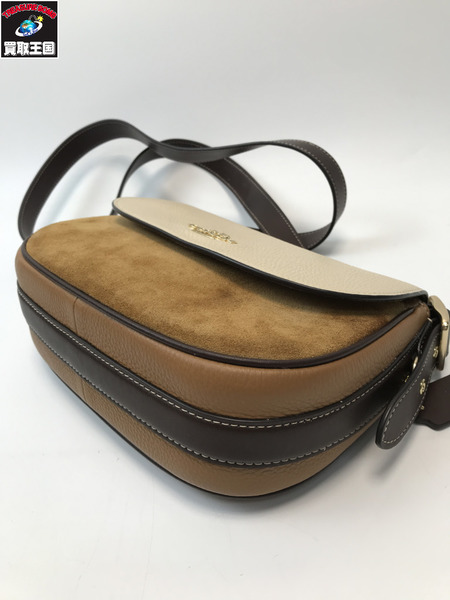 COACH コーチ メイシー サドル バッグ ショルダーバッグ レザー 
