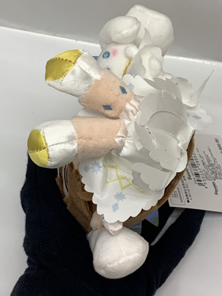 カードキャプターさくら×サンリオキャラクターズ 木之本桜＆シナモロール マスコットホルダー タグ付き ぬいぐるみ キーホルダー さくらちゃん シナモン 