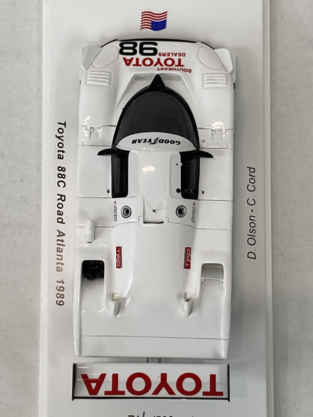 スパーク 1/43 トヨタ 88C Road Atlanta 1989 #98