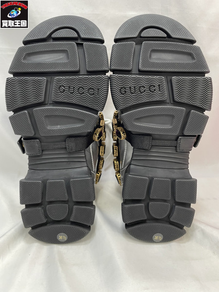 靴 GUCCI crystals flashtrek