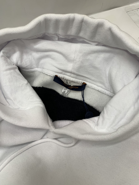 LV モノグラム サークルカット フーデッドパーカー SizeM 本体のみ ダメージあり ルイ ヴィトン LOUIS VUITTON  20SS RM201M RLE HIY10W