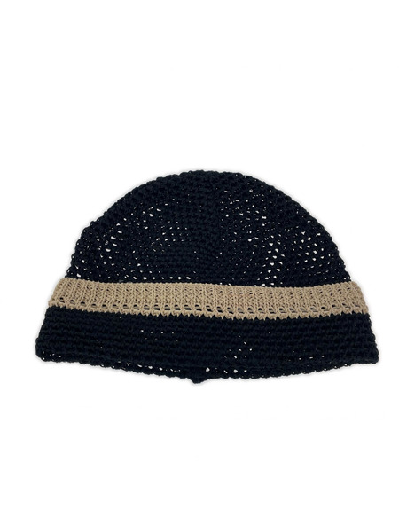 .INDIETRO ASSOCIATION  ニットキャップ IA Crochet Knit Cap 14