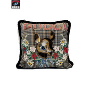 GUCCI BAMBI 小鹿 ジャガードクッション