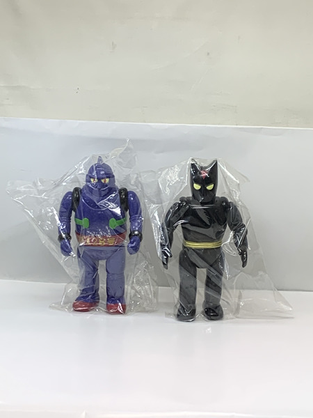 鉄人28号 鉄人28号＆ブラックオックスソフビセット 未開封 M1号 LDBOX4巻 敷島博士セット特典 ソフビフィギュア