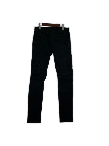 BALMAIN デニム・ジーンズ バイカースキニーデニム/黒/28
