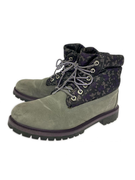 Timberland ブーツ ROLL-TOP 42992M  24.5cm GRY