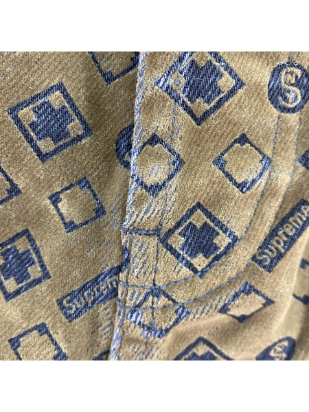 Supreme パンツ フロッキー総柄パンツ