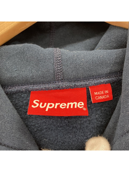 Supreme 19SS Know Thyself Hooded Sweatshirt L ネイビー