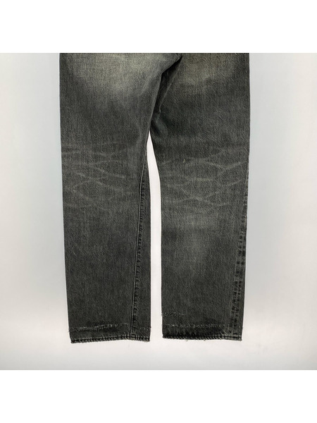 FULLCOUNT パンツ Straight Black Denim Dartford/1101BKHW/