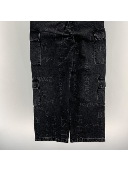 Supreme デニム・ジーンズ ×Martin rose 24aw Denim Cargo Pant  黒