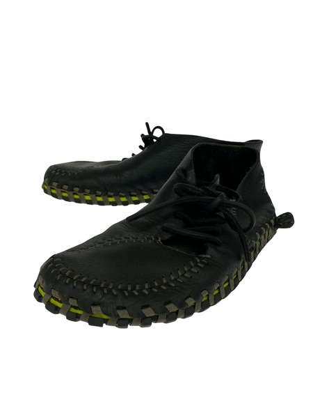 NIKE スニーカー acg LONG BALL LACE レザー スニーカー 黒 27.0cm