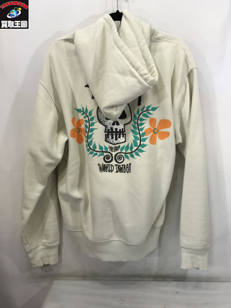 STUSSY パーカー Skull Crest Hoodie (M)｜商品番号