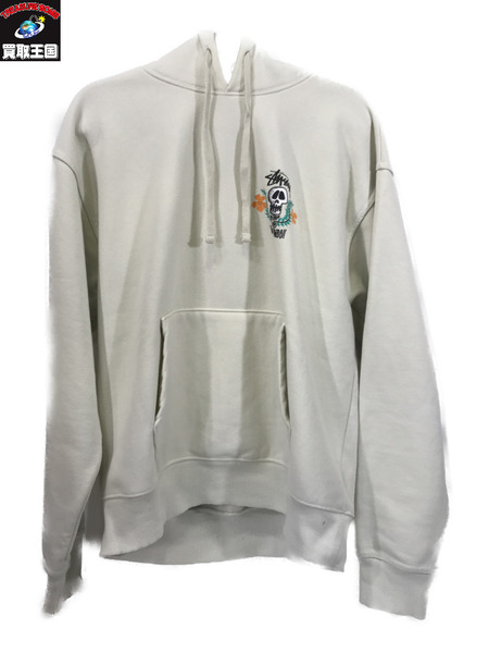 ローさん。Stussy パーカー 新品未使用 STUSSY パーカー Skull Crest Hoodie (M)|商品番号