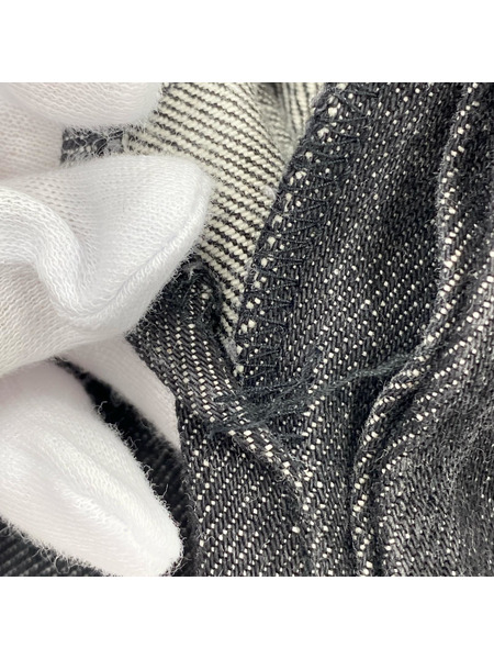 EVISU LOT2000 カモメペイントデニムパンツ 黒 (36×35)